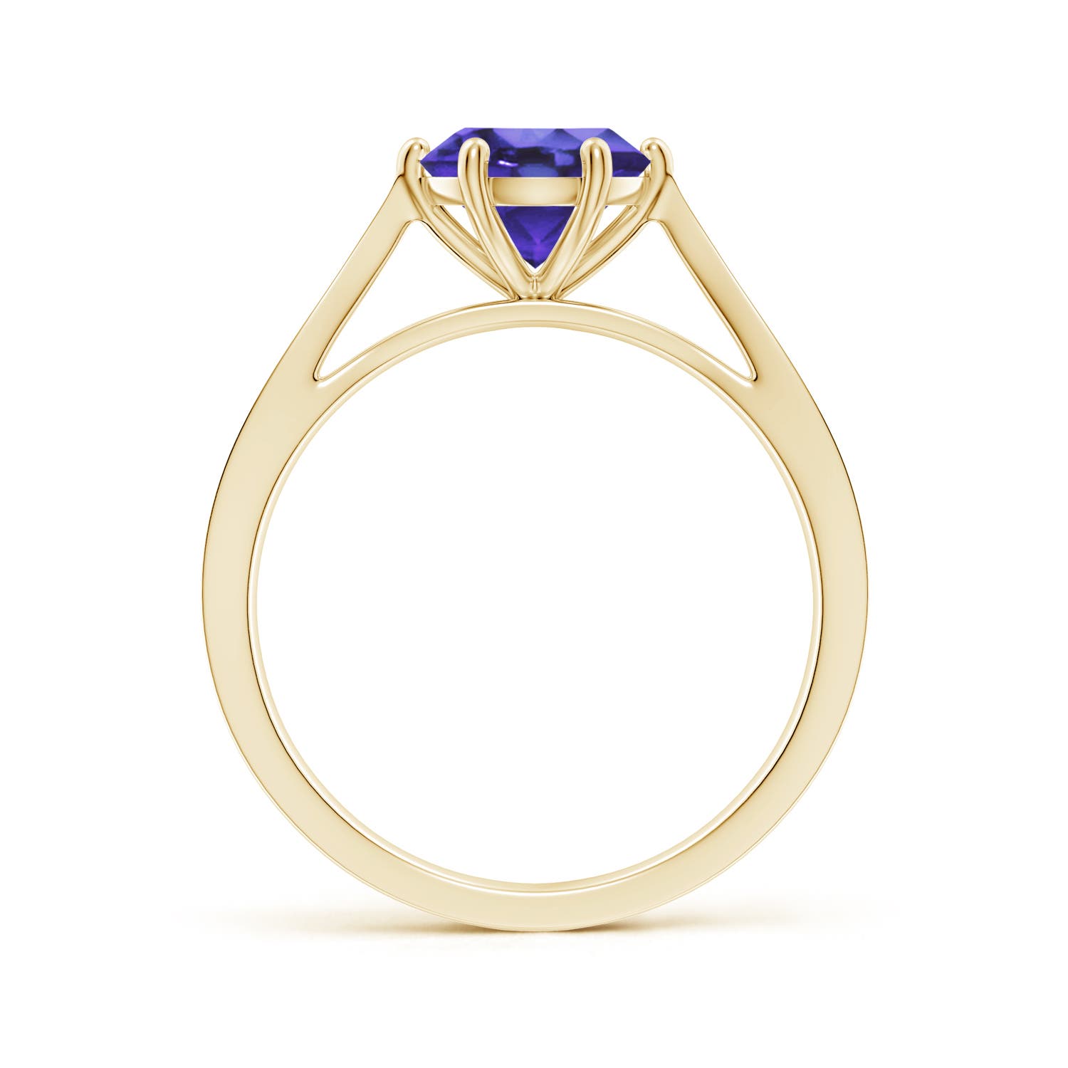 AA - Tanzanite / 1.48 CT / 14 KT Yellow Gold