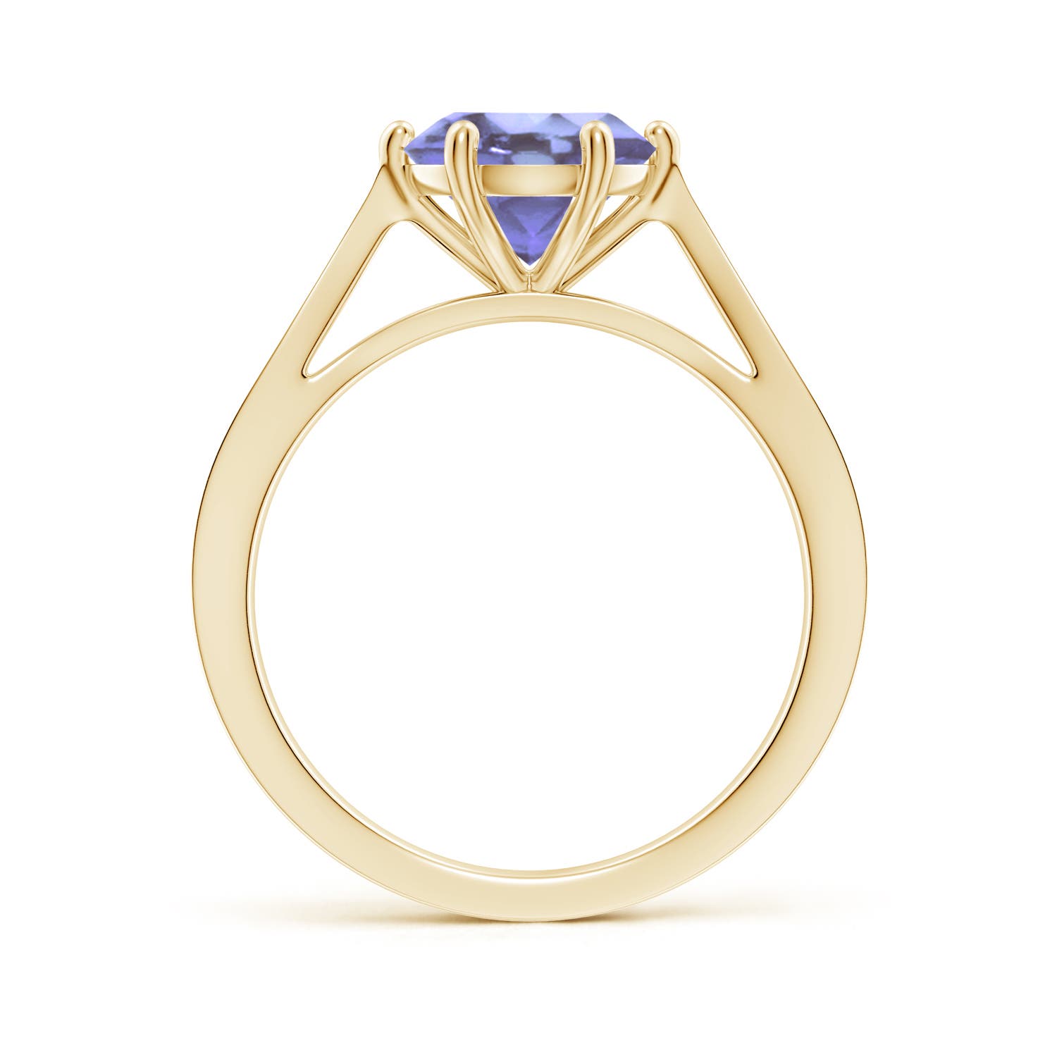 A - Tanzanite / 1.84 CT / 14 KT Yellow Gold