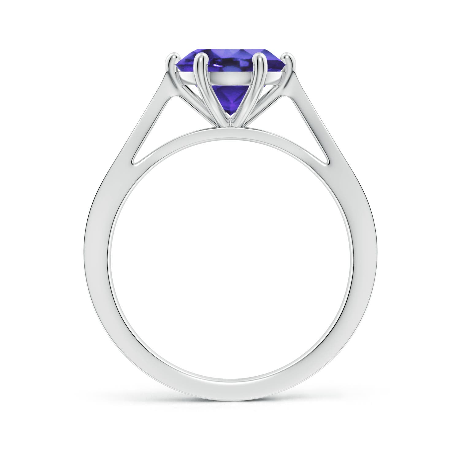 AA - Tanzanite / 1.84 CT / 14 KT White Gold