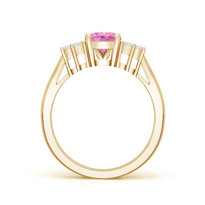 A - Pink Sapphire / 1.6 CT / 14 KT Yellow Gold