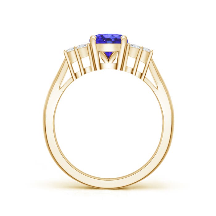 AA - Tanzanite / 1.4 CT / 14 KT Yellow Gold