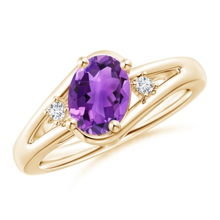 Oval AAA Amethyst