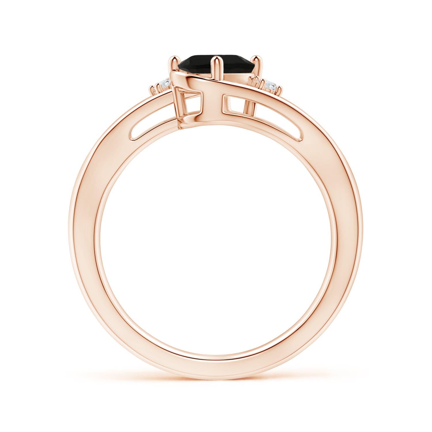 AAA - Black Onyx / 1.04 CT / 14 KT Rose Gold