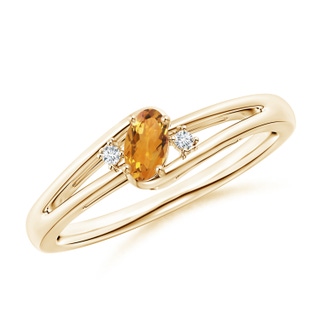 Oval AA Citrine