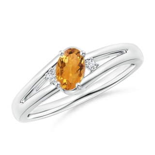 Oval AA Citrine