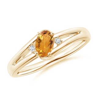 Oval AA Citrine