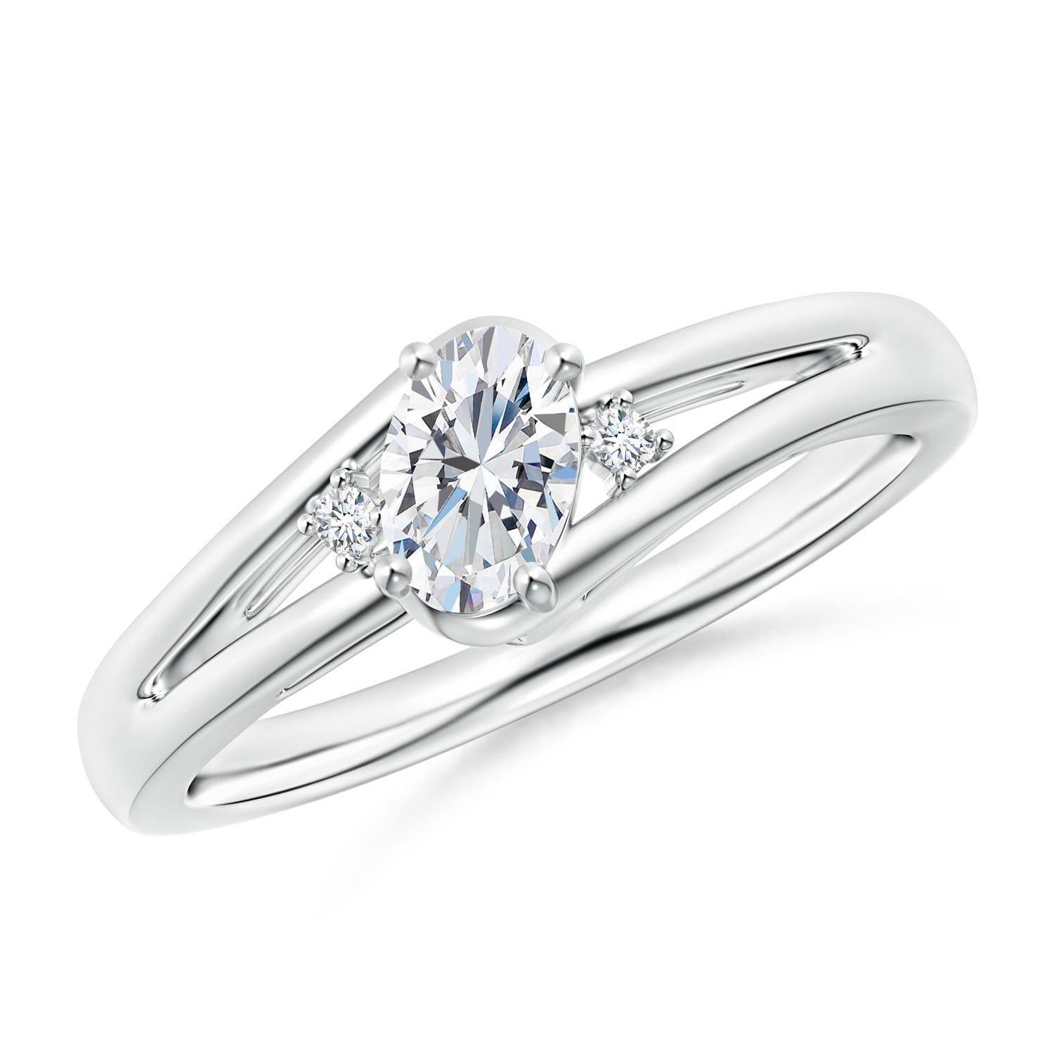 G, VS2 / 0.45 CT / 14 KT White Gold