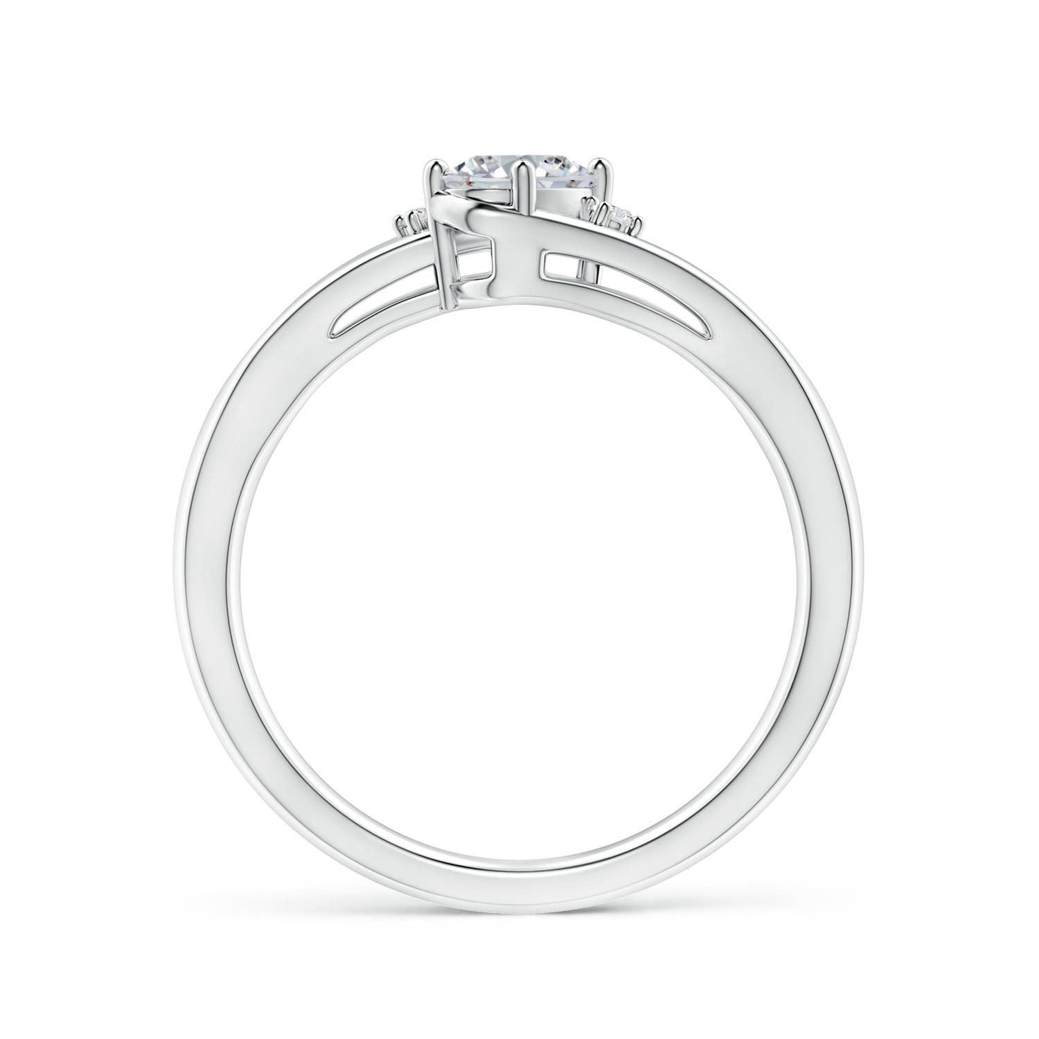 H, SI2 / 0.45 CT / 14 KT White Gold