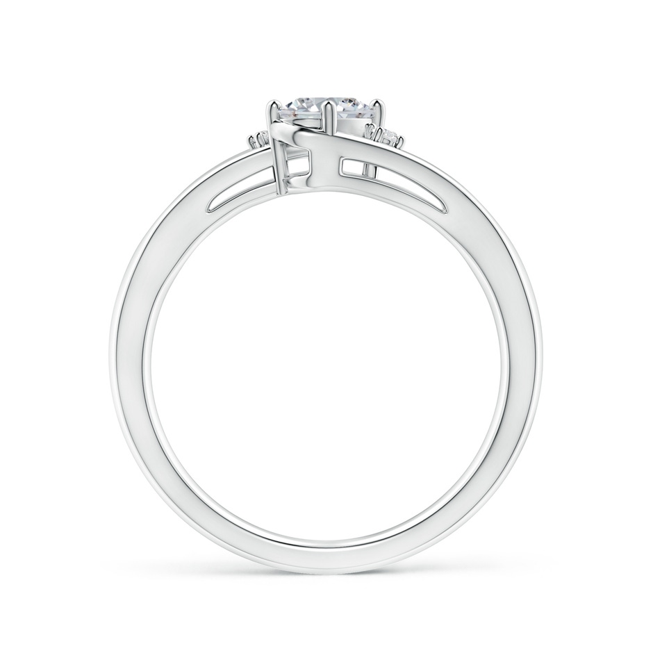 6x4mm HSI2 Diamond Split Shank Ring with Accents in White Gold side 199