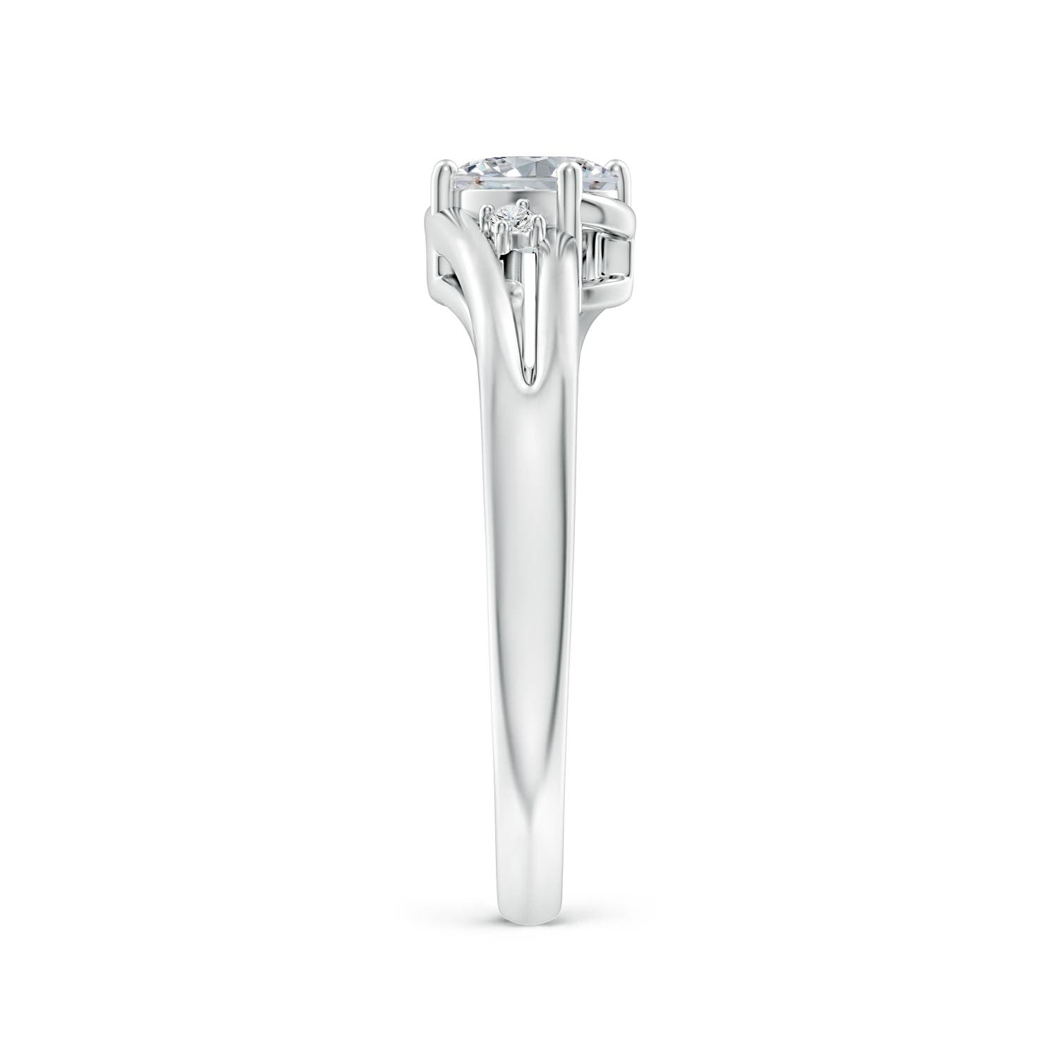 H, SI2 / 0.45 CT / 14 KT White Gold