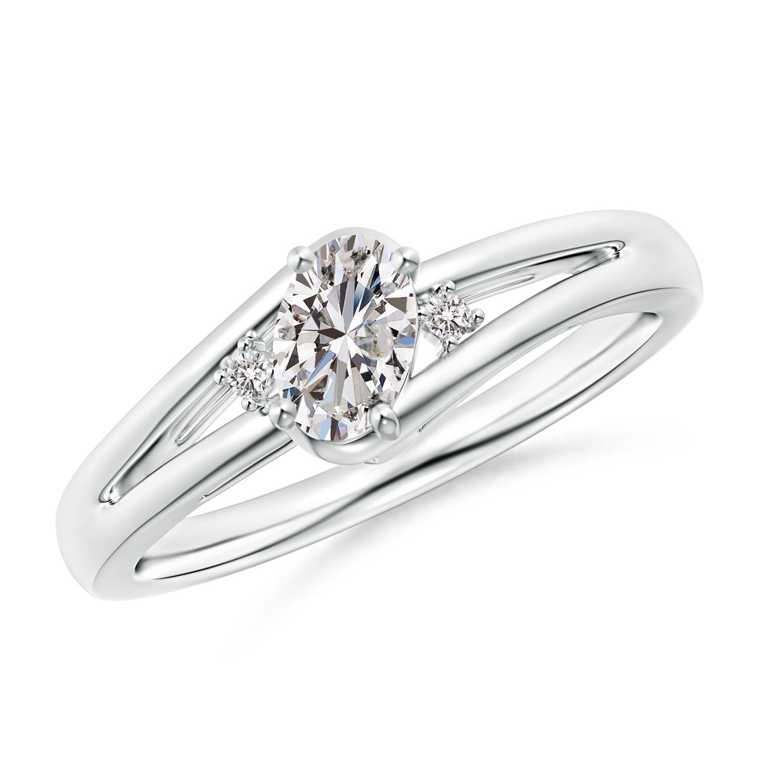 I-J, I1-I2 / 0.45 CT / 14 KT White Gold