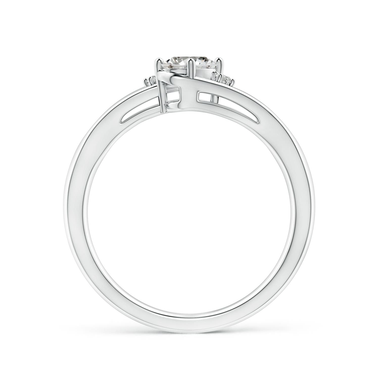 K, I3 / 0.45 CT / 14 KT White Gold