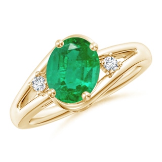 Oval AA Emerald