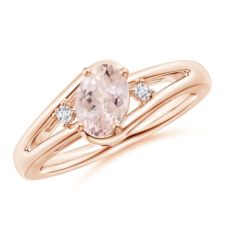 Oval AA Morganite