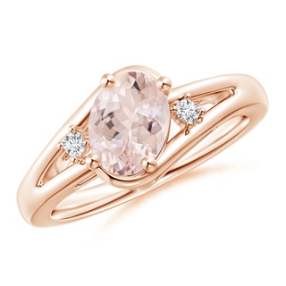 Oval AA Morganite