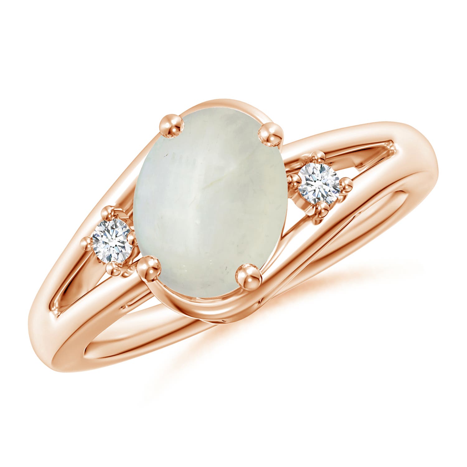 AA - Moonstone / 1.77 CT / 14 KT Rose Gold