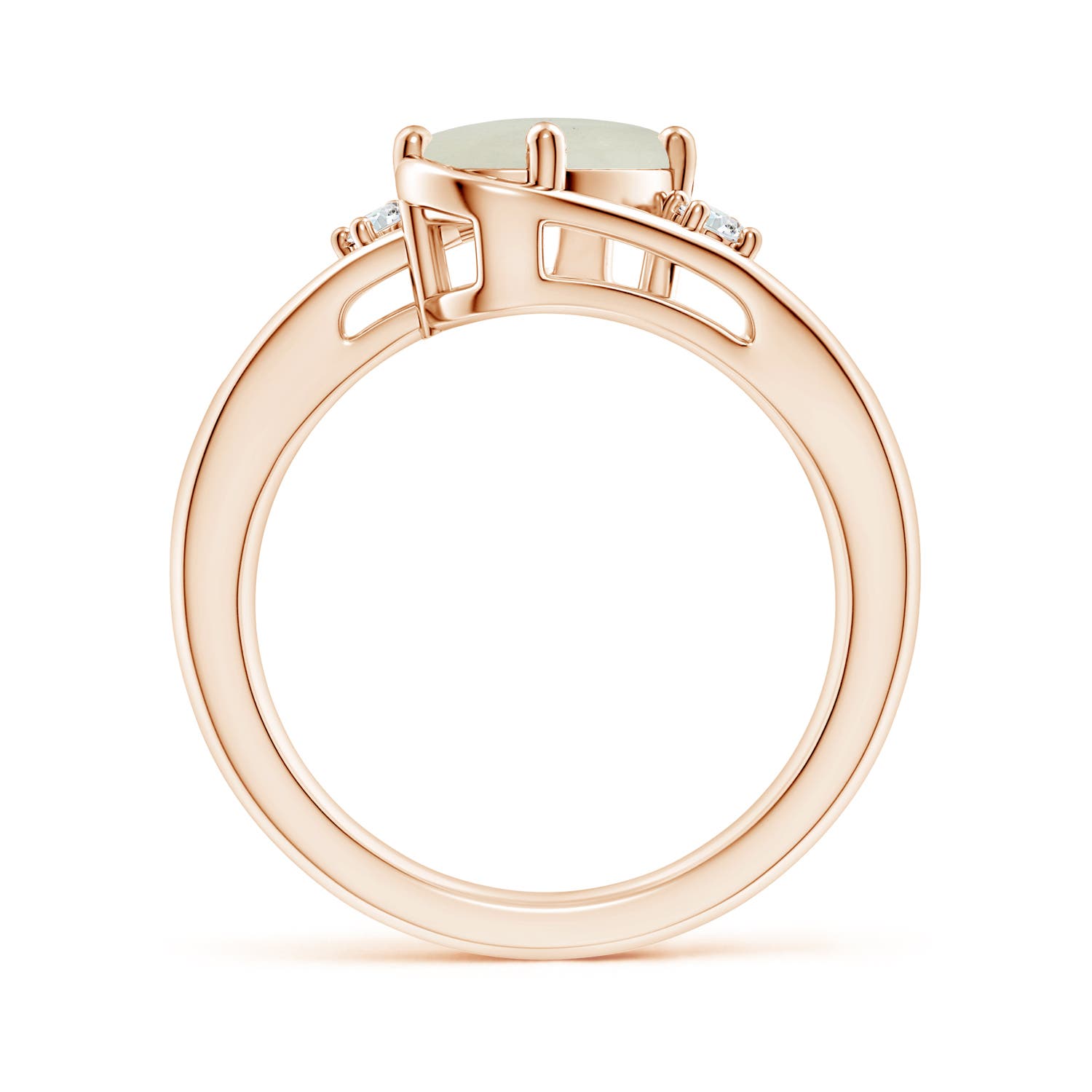 AA - Moonstone / 1.77 CT / 14 KT Rose Gold