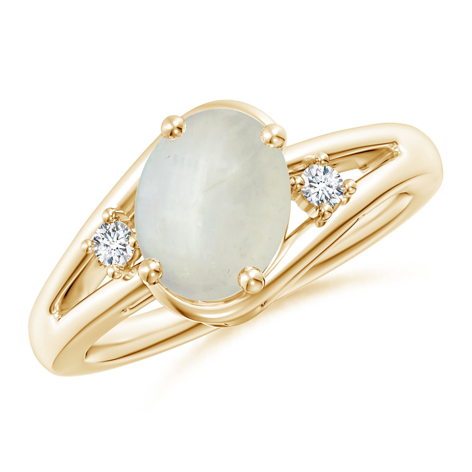 AA - Moonstone / 1.77 CT / 14 KT Yellow Gold