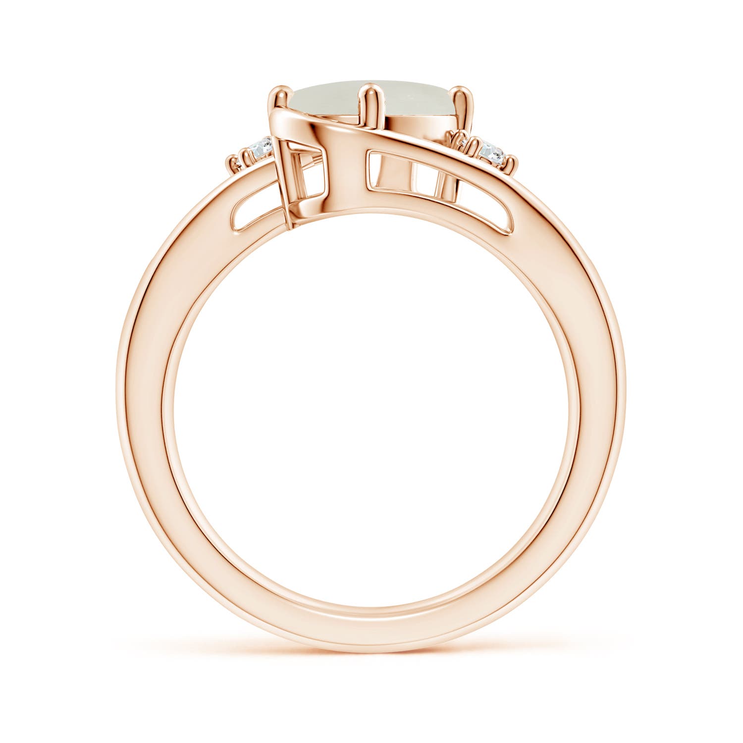 AAA - Moonstone / 1.77 CT / 14 KT Rose Gold