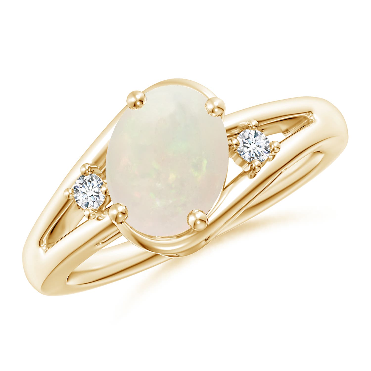 A - Opal / 1.17 CT / 14 KT Yellow Gold