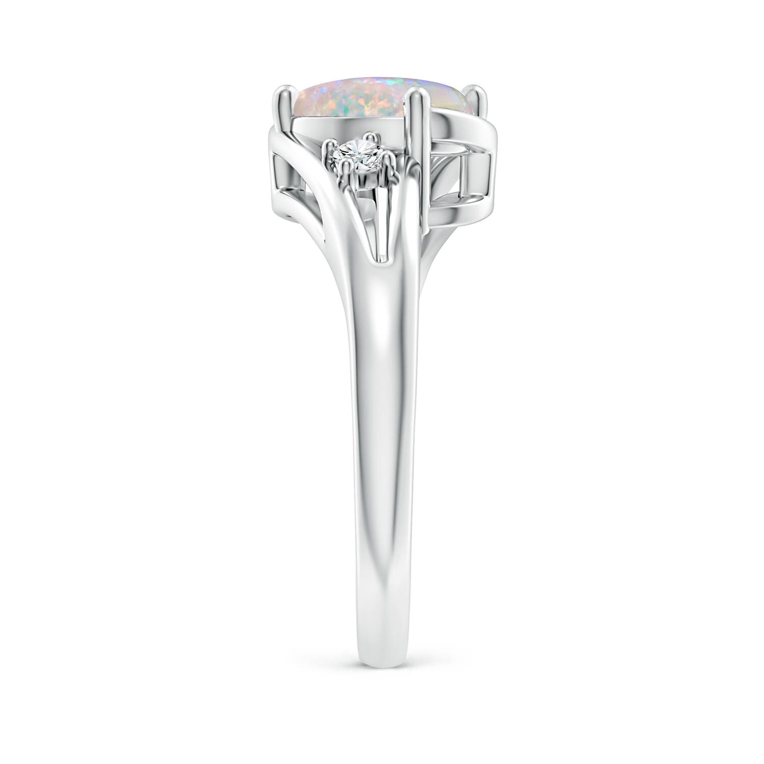 AAAA - Opal / 1.17 CT / 14 KT White Gold