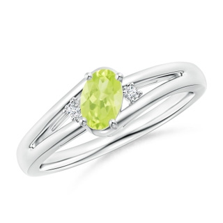 Oval A Peridot