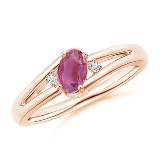 Oval AAA Pink Tourmaline
