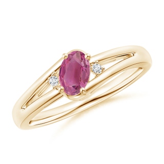 Oval AAA Pink Tourmaline
