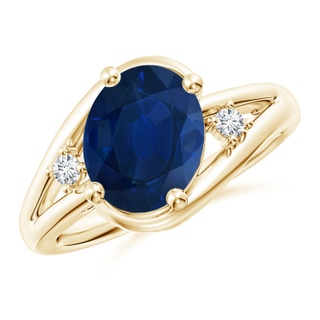 Oval AA Blue Sapphire