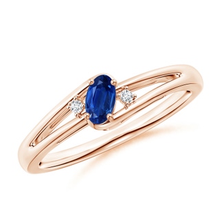 Oval AAA Blue Sapphire