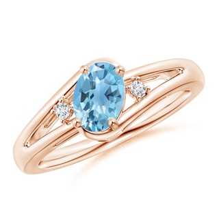 Oval A Swiss Blue Topaz