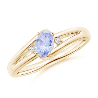 Oval A Tanzanite