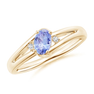 Oval AA Tanzanite