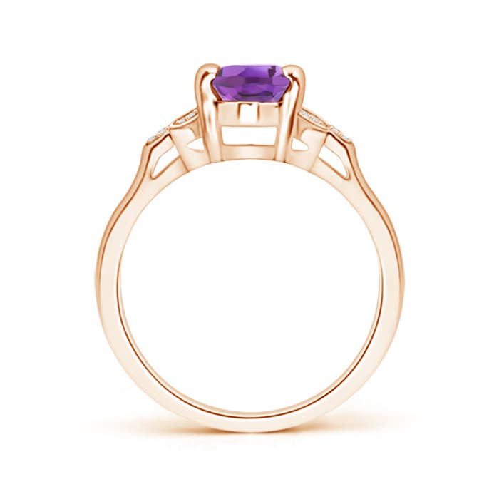 A - Amethyst / 1.27 CT / 14 KT Rose Gold