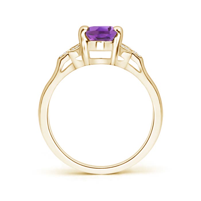 A - Amethyst / 1.27 CT / 14 KT Yellow Gold