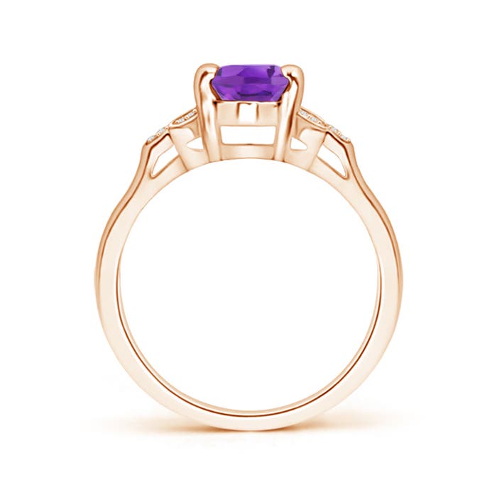 AA - Amethyst / 1.27 CT / 14 KT Rose Gold