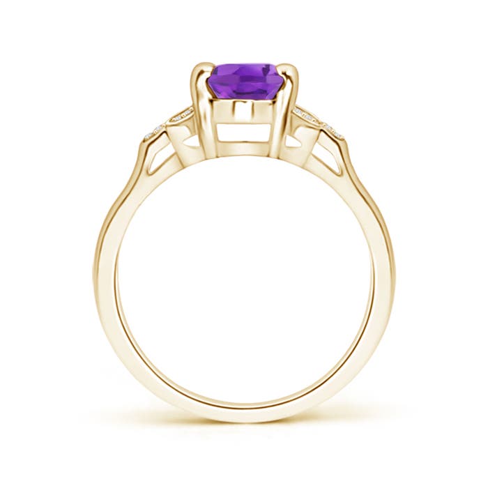 AA - Amethyst / 1.27 CT / 14 KT Yellow Gold