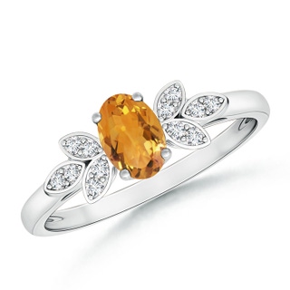 Oval AA Citrine