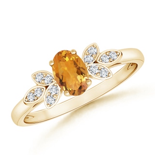 Oval AA Citrine