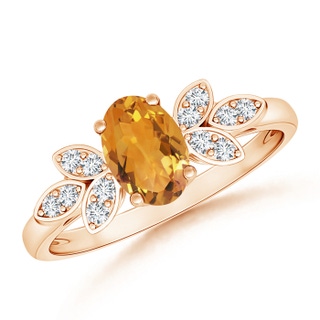 Oval AA Citrine