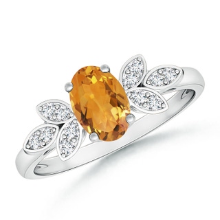 Oval AA Citrine