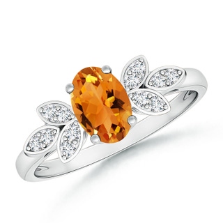 Oval AAA Citrine