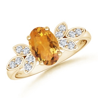Oval AA Citrine