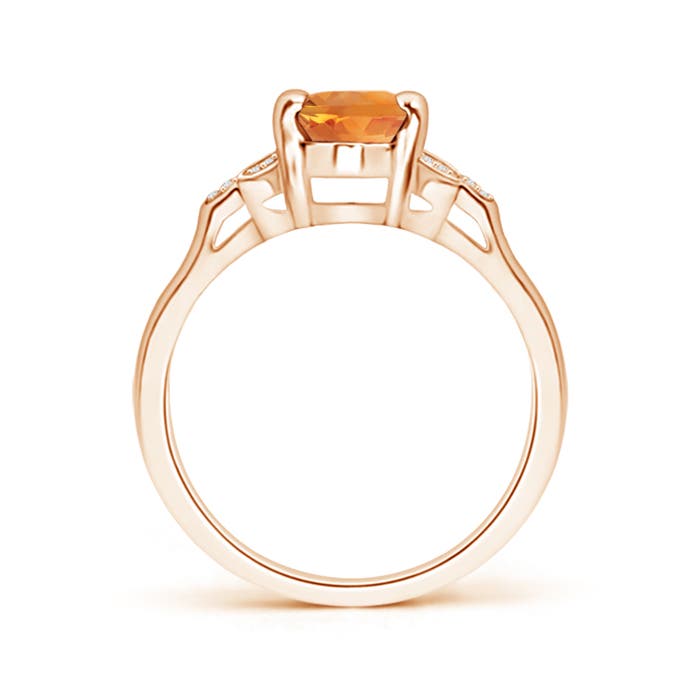 AAA - Citrine / 1.22 CT / 14 KT Rose Gold