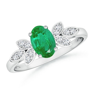 Oval AA Emerald