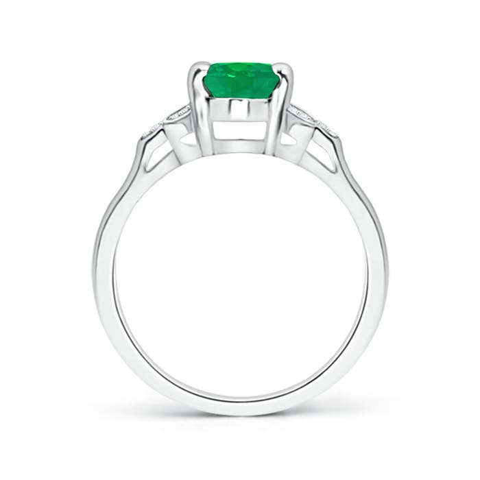 AA - Emerald / 1.22 CT / 14 KT White Gold