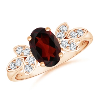 Oval AA Garnet