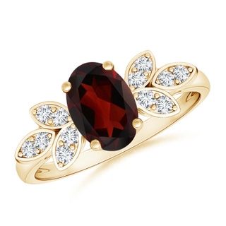 Oval AA Garnet