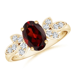 Oval AAA Garnet