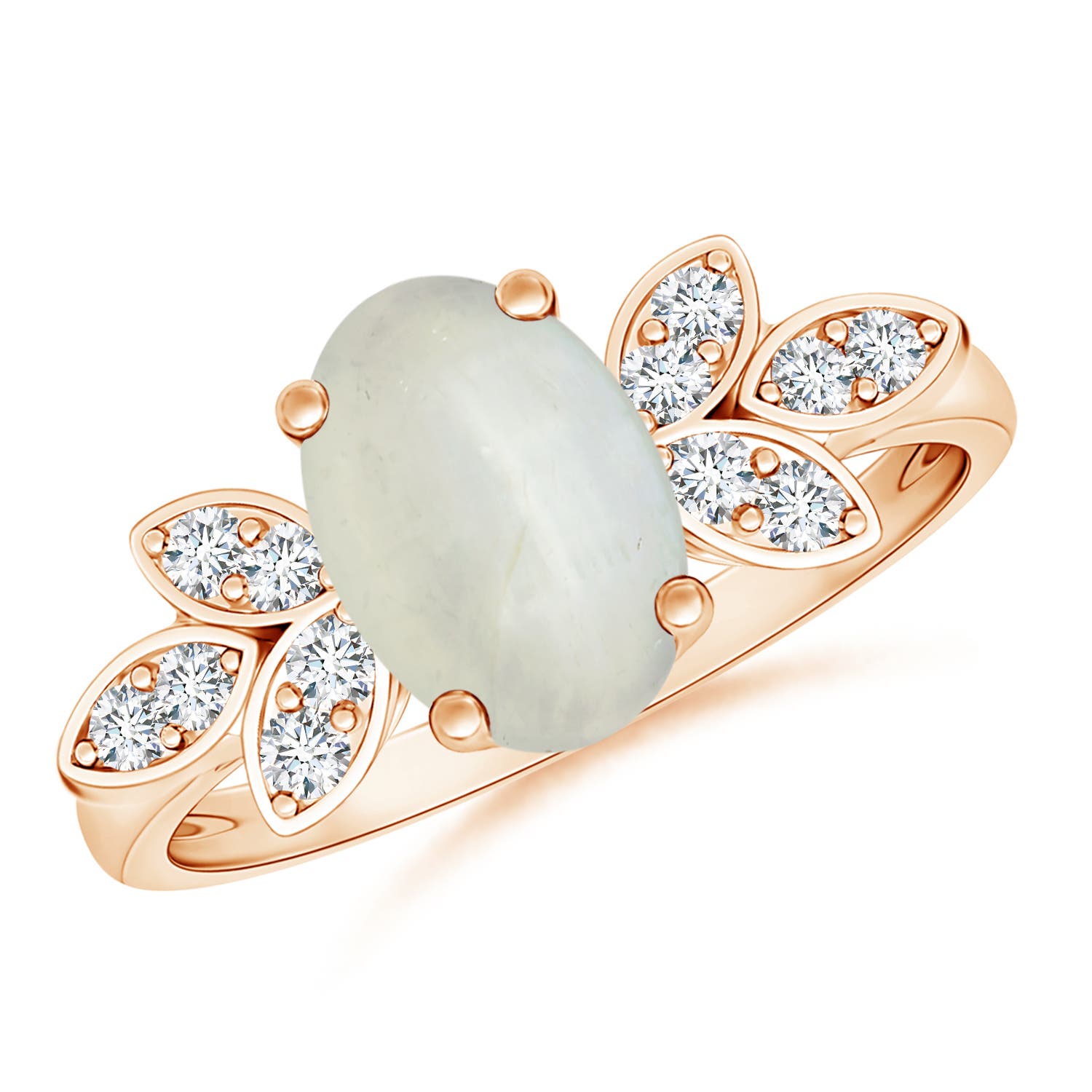 AA - Moonstone / 1.84 CT / 14 KT Rose Gold